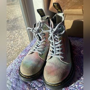 Girls Dr Doc Martens 1460 PASCAL J boots size 13 US